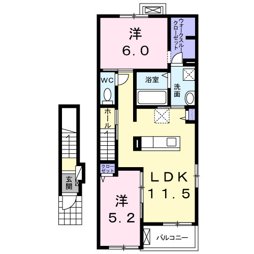 グラースボヌールの間取り