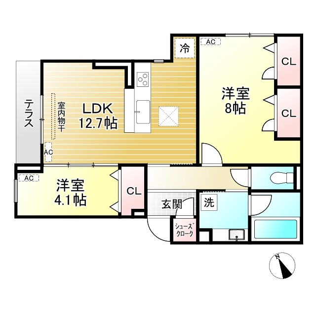 CASA de MaNa 吉祥寺の間取り
