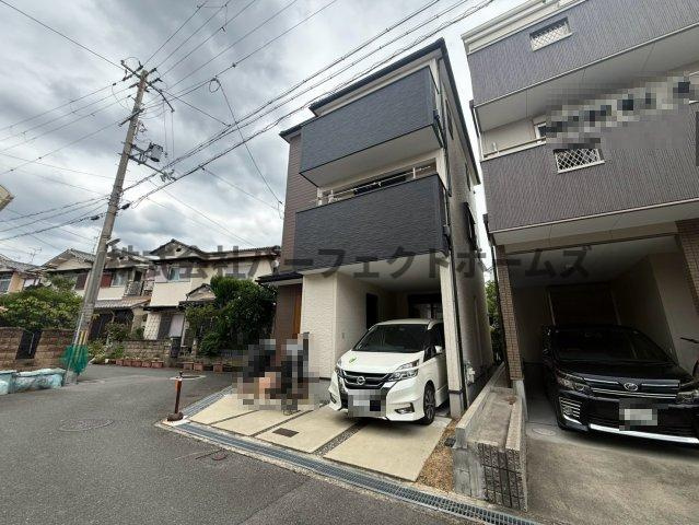 池田東町戸建　賃貸の外観|外観は落ち着いています