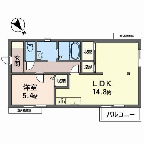 エルメスコートの間取り