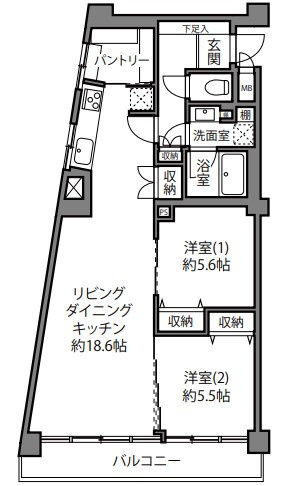 【間取り】 | メゾン赤坂