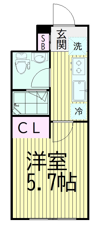 アトック上町の間取り