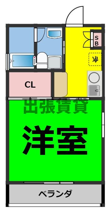仲介手数料0！！リバーフロントレジデンスの間取り