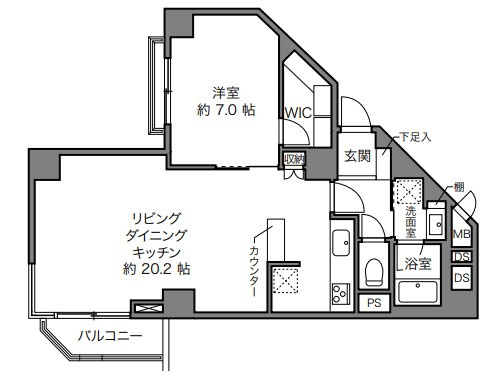 【間取り】 | チュリス氷川坂