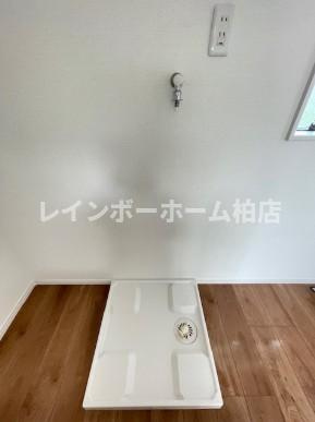 特典：仲介手数料が無料です!!の設備|室内洗濯機置き場です