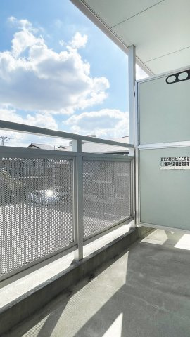 グリーンリバティー新蔵のバルコニー
