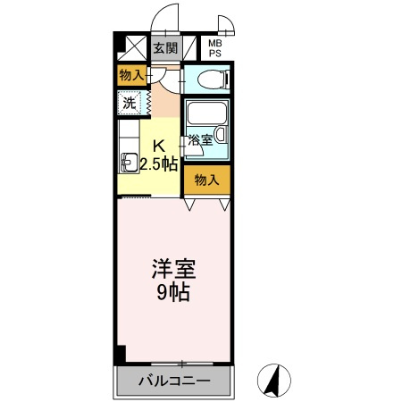 グリーンリバティー新蔵の間取り