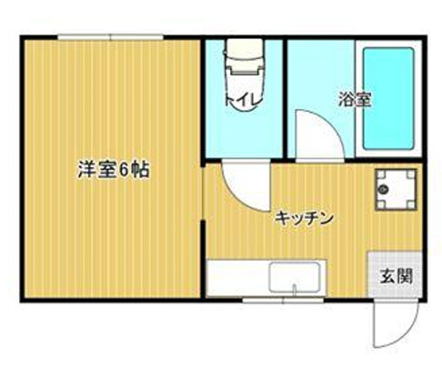 岩川マンションの間取り