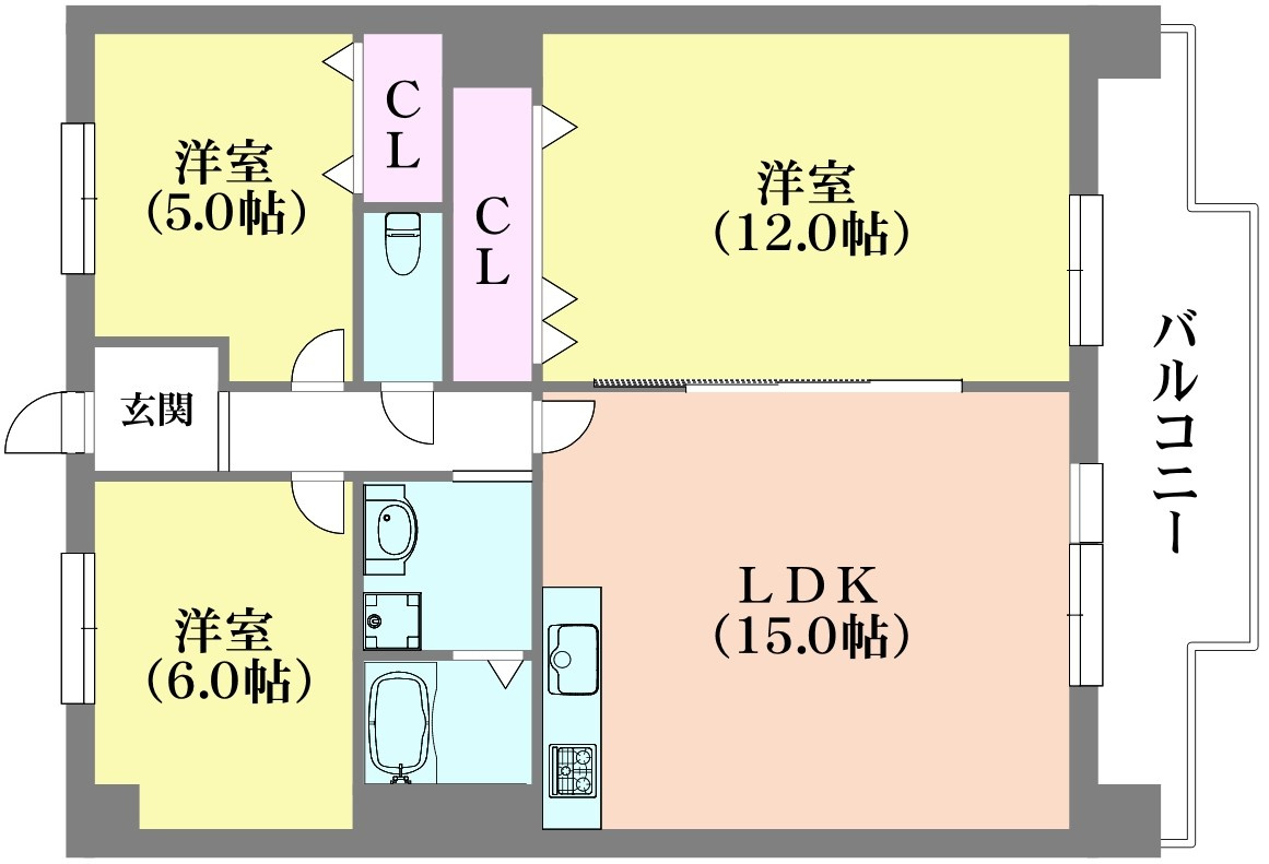 コーポサンルーツⅡ