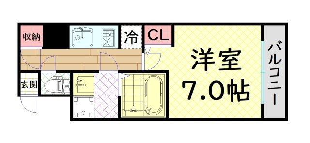 【間取り】 | サムティ難波VIVO