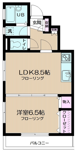 プランドール の間取り|間取りです。