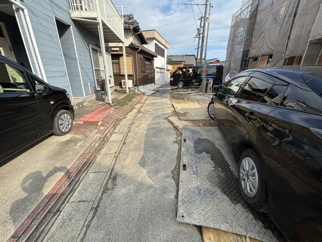 安城市高棚町郷387番1、3、5、6、８他『仲介手数料無料』新築一戸建て・建売の前面道路含む現地写真