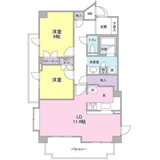 【間取り】 | コート　メドウ | 間取りです。