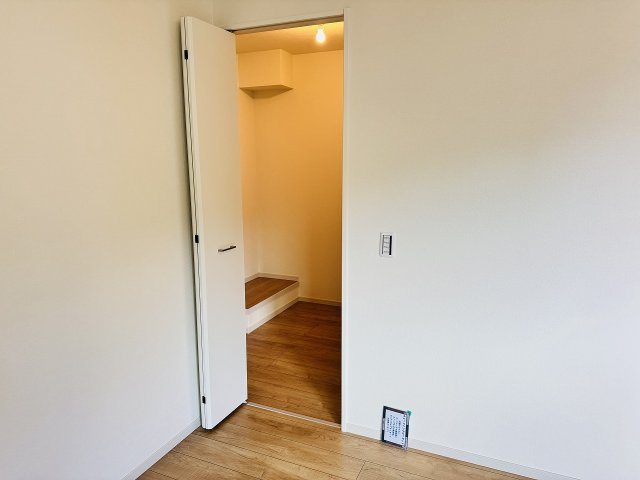 八王子市　下柚木　新築一戸建て　２期の収納|～大容量収納可能なウォークインクローゼット～