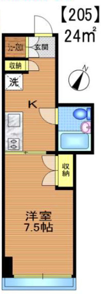 三清ハウスの間取り