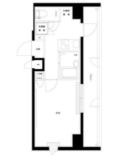 【間取り】 | ルーブル西五反田弐番館 | 間取りです。