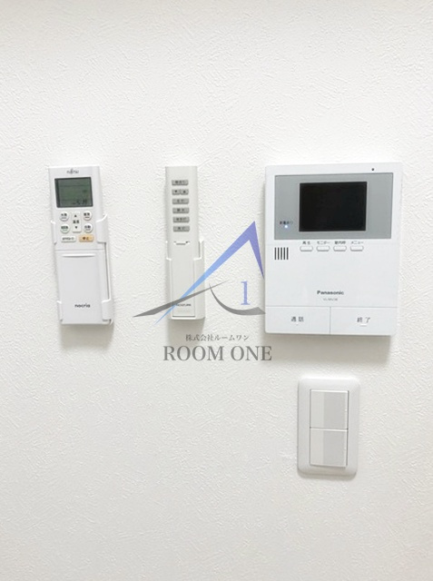 Sun Bloom 中落合 のセキュリティ|モニター付きインターホンです。