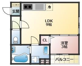【間取り】 | THE　NOBLES　周船寺