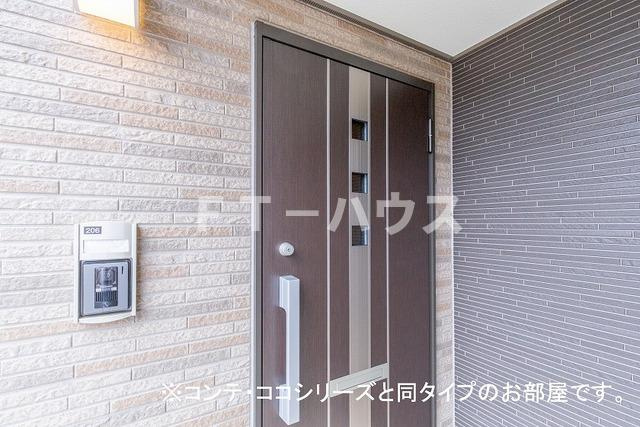 ヴィア　ラッテアの玄関|玄関