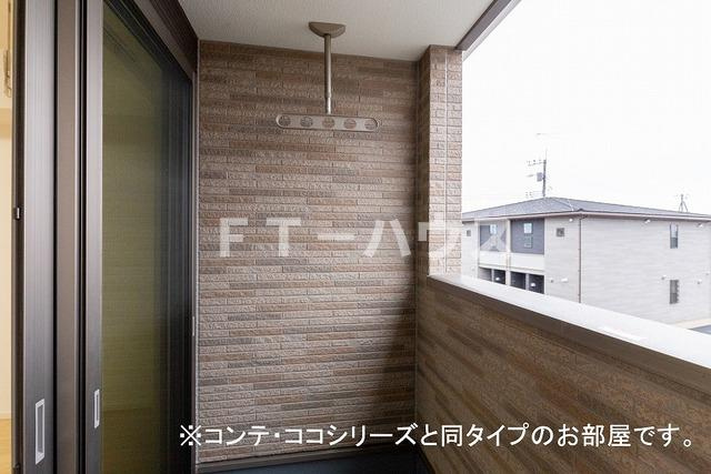 ヴィア　ラッテアのバルコニー|バルコニー