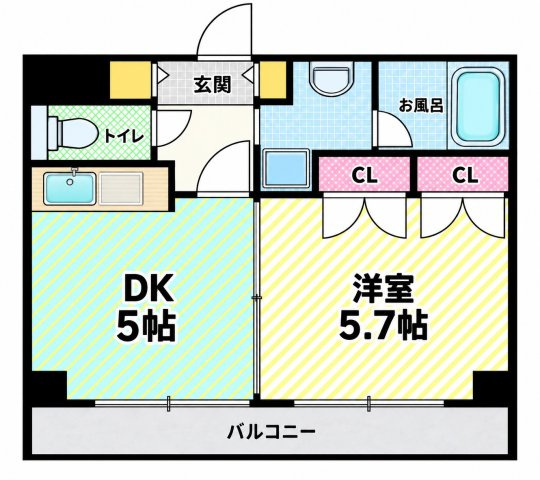 【間取り】 | ラミューズコート