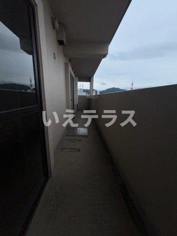 ラ・セーヌ兵庫のバルコニー