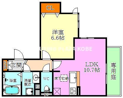 Pista神戸板宿の間取り