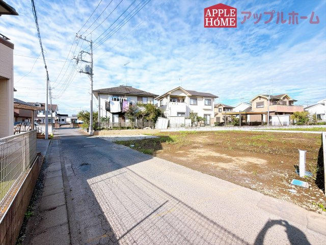 [新築住宅] 羽生市北2丁目 全4棟の前面道路含む現地写真|9/18　撮影