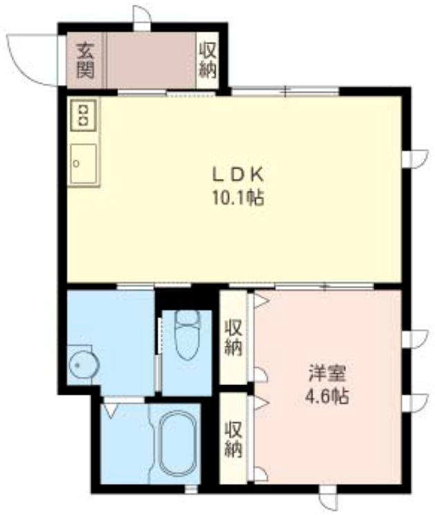 Le parfumの間取り