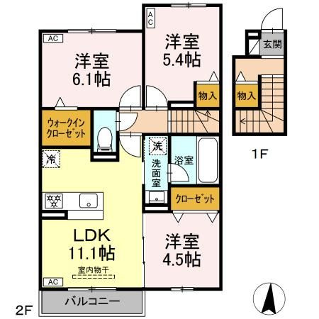 soraya GARDENの間取り