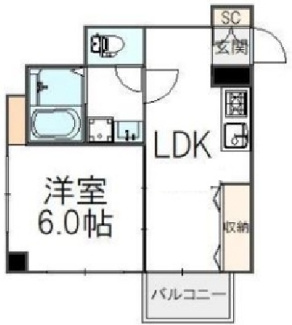 【間取り】 | レジデンスオザキ | 間取りです。