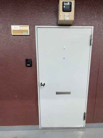 ニューハイム井上の玄関