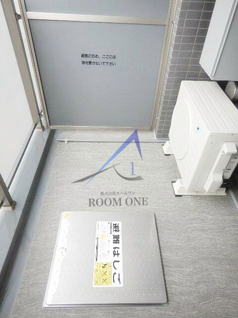 ガーラ・プレシャス東大島のバルコニー|バルコニーです。