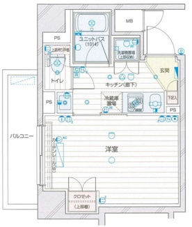 【間取り】 | ルーブル高津 | 間取りです。