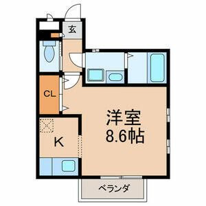 プリムローズの間取り|間取りです。