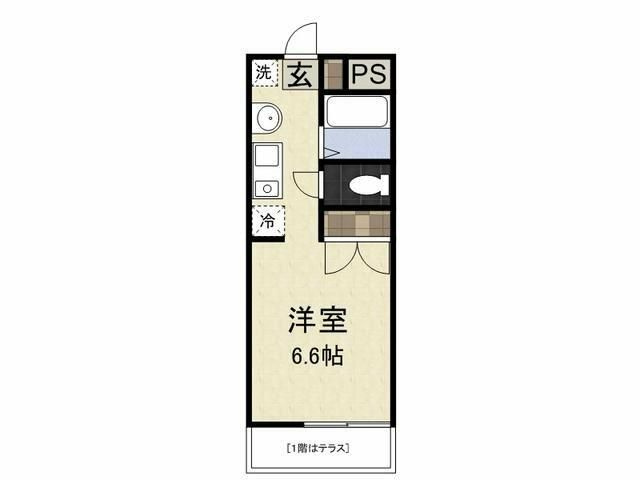 プリズム７番館の間取り|間取りです。