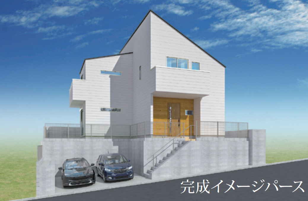 横浜市青葉区もえぎ野 新築戸建て【仲介手数料無料】カースペース2台