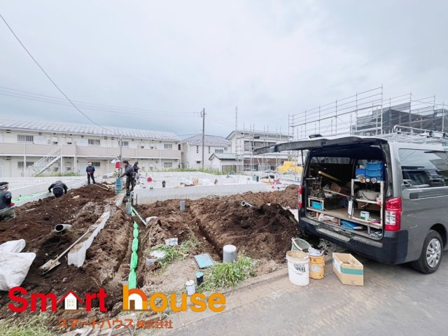 中央区田名第１４６　全８棟の駐車場