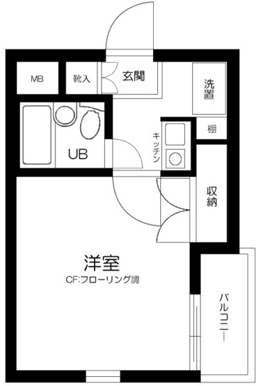 【間取り】 | サンパレス吉祥寺