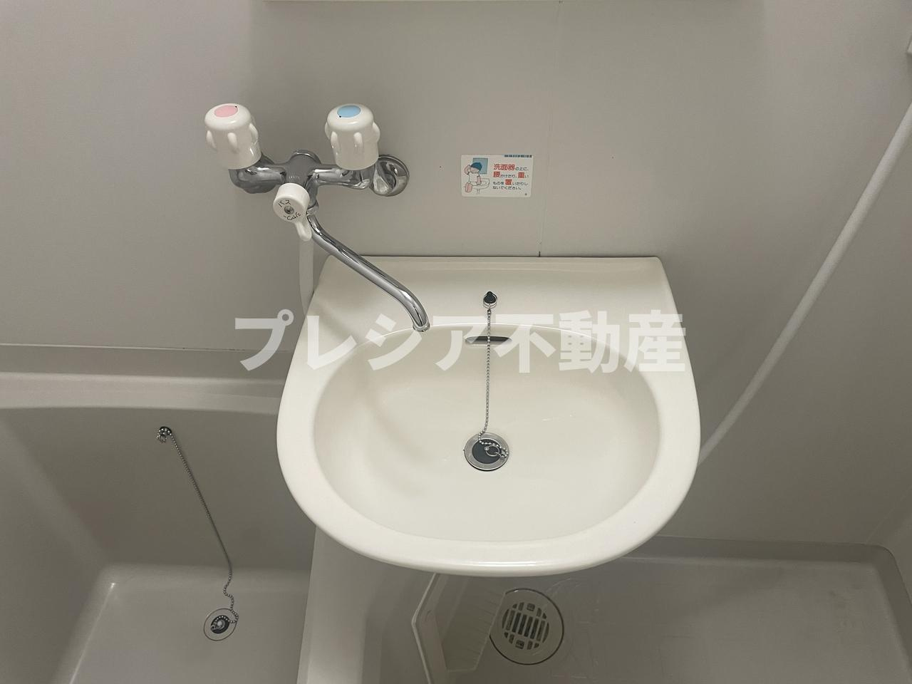 ラッキータウン 2番館の洗面所