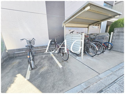 【その他共用部分】 | エアフォルク | 駐輪場です。