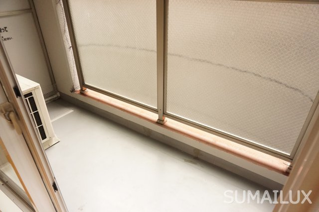 熊本市中央区草葉町の賃貸マンションのバルコニー