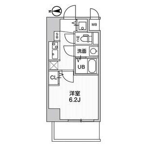 LaDouceur江坂Ⅱの間取り