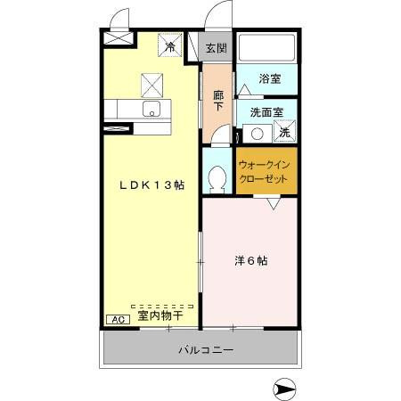 サンジュネスの間取り