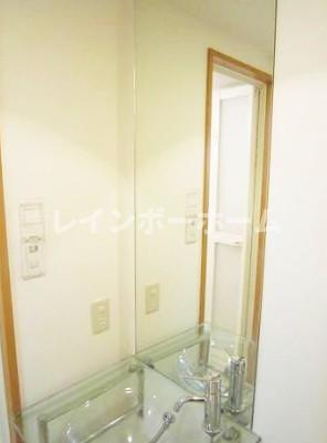 M’s Villaの独立洗面台