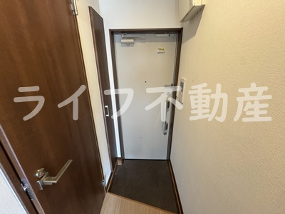 リビングライフ花園西町の玄関|毎日通る玄関はこちらです