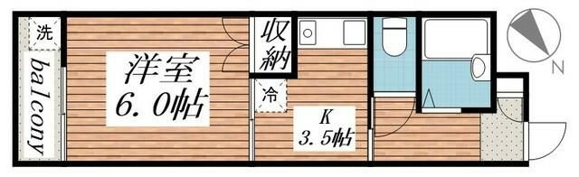 サングレース千歳台の間取り