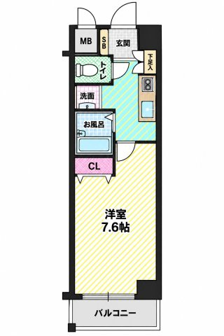 【間取り】 | ジュネーゼ本町西