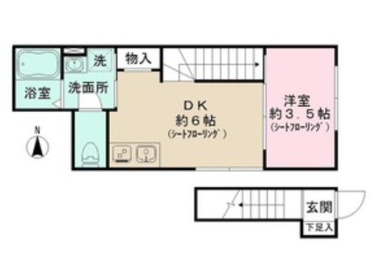 Belle Vieの間取り