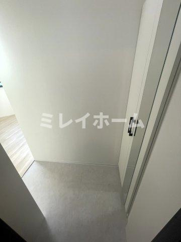 ココキューブ武蔵新田の玄関